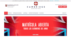 Desktop Screenshot of cambridgecastellon.com